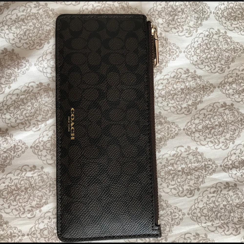 Coach pencil/money pouch